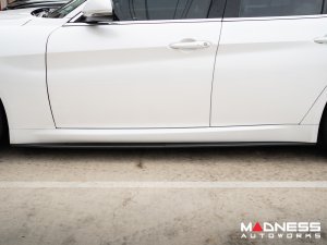 Alfa Romeo Giulia Side Skirts - Carbon Fiber - Stile Italia 